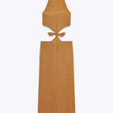 HALTER KNIT DRESS